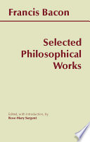 Selected philosophical works /
