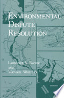 Environmental dispute resolution /