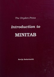 The Dryden Press introduction to MINITAB /