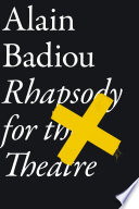 Rhapsody for the theatre /