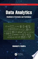 Data analytics : handbook of formulas and techniques /