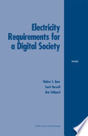 Electricity requirements for a digital society /