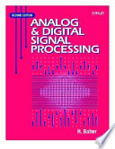 Analog & digital signal processing /