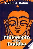 Philosophy of the Buddha /