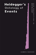 Heidegger's ontology of events /