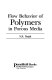 Flow behavior of polymers in porous media /