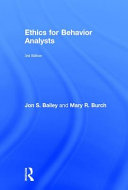 Ethics for behavior analysts /