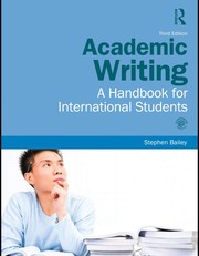 Academic writing : a handbook for international students /