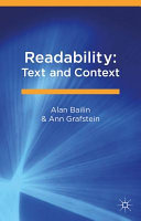 Readability : text and context /