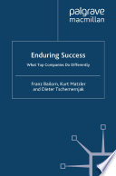 Enduring Success : What Top Companies Do Differently /