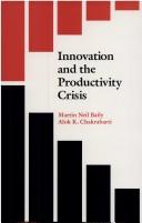 Innovation and the productivity crisis /