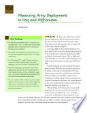 Measuring Army deployments to Iraq and Afghanistan /