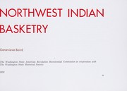 Northwest Indian basketry /