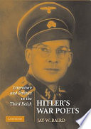 Hitler's war poets : literature and politics in the Third Reich /