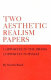 Two aesthetic realism papers.