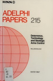 Deterrence, technology and strategic arms control /