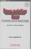 Pronunciation pairs : an introductory course for students of English /