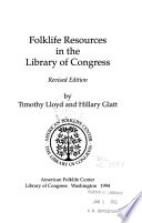 Folklife and the Library of Congress : a survey of resources /