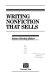 Writing nonfiction that sells /