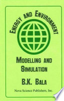 Energy and environment : modelling and simulation /
