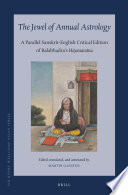 The jewel of annual astrology : a parallel Sanskrit-English critical edition of Balabhadra's Hāyanaratna /