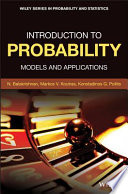 Introduction to probability : models and applications /