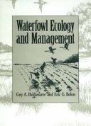 Waterfowl ecology and management /