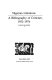 Nigerian literature : a bibliography of criticism, 1952-1976 /