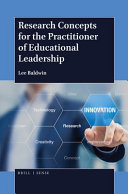 Research concepts for the practitioner of educational leadership /