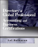 Directory of global professional accounting and business certifications /