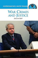 War crimes and justice : a reference handbook /