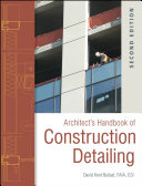 Architect's handbook of construction detailing /