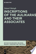 Inscriptions of the Aulikaras and their associates /