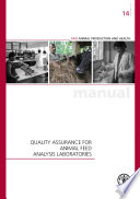 Quality assurance for animal feed analysis laboratories /