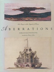 Aberrations : an essay on the legend of forms /