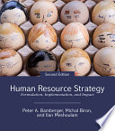 Human Resource Strategy : Formulation, Implementation, and Impact /