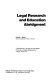 Legal research and education abridgment /