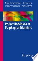 Pocket Handbook of Esophageal Disorders /