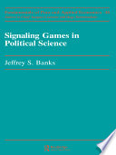 Signaling games in political science /