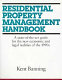 Residential property management handbook /