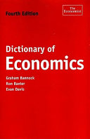 Dictionary of economics /