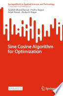 Sine Cosine Algorithm for Optimization /