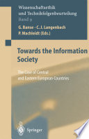 Towards the Information Society : the Case of Central and Eastern European Countries /