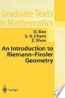 An introduction to Riemann-Finsler geometry /