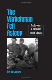 The watchman fell asleep : the surprise of Yom Kippur and its sources /