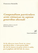 Compendium particulare artis ritimicae in septem generibus dicendi /