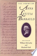 The poems of Anna Letitia Barbauld /