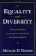 Equality and diversity : phenomenological investigations of prejudice and discrimination /