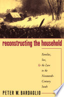 Reconstructing the household : families, sex, and the law in the nineteenth-century South /