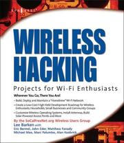 Wireless hacking projects for Wi-Fi enthusiasts /